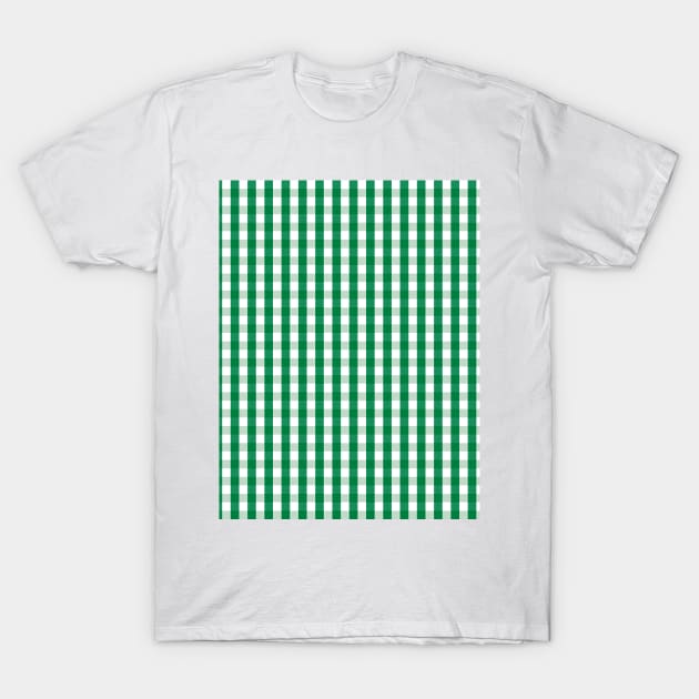 Southern Green Gingham T-Shirt by PSCSCo